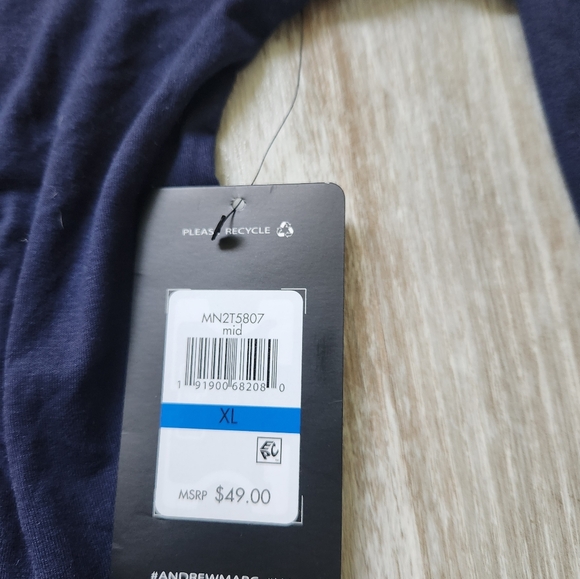 NWT Marc New York MNY Performance Shirts Cropped Black Blue Lot of 2 Sz XL - Picture 12 of 13